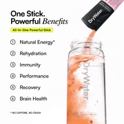 DryWater Hydration Powder, Mixed Berry, 6 Pack
