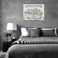 thumbnail image 6 of Farmhouse Bathroom Wall Art Purple Lavender Bathroom Wall Decor Canvas Pictures Paintings Country Decor Framed Artwork for Bathhouse Ready to Hang 12"x16", 6 of 6
