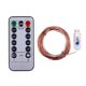 thumbnail image 1 of Cadena de luces, cable de cobre USB, 100 cuentas LED lámpara de fiesta, control remoto, 8 modos, luz decorativa, 10 m sidaley HA1354-04B, 1 of 5