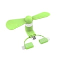 thumbnail image 2 of Leeye Green Phone Fan, USB Plug-In Portable Mini Fan, Small Cooling Fan for Type-C Phones, Gaming Accessory, 0.13lb, 2 of 4