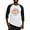 Black/White, variant on CafePress - Goat Happiness Baseball Jersey - Cotton Baseball Jersey, 3/4 Raglan Sleeve Shirt