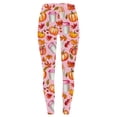 thumbnail image 4 of Stamzod High Waisted Leggings for Women Cute Pumpkin Printed Stretchy Yoga Pants 2026 Fashion Womans Halloween Leggings, 4 of 5