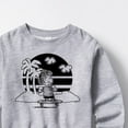 thumbnail image 3 of Peanuts - Linus Skateboarding - Toddler And Youth Crewneck Fleece Sweatshirt, 3 of 6