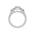 thumbnail image 2 of 0.80 Carat Excellent Cushion Cut Real Diamond New Design Solitaire Ring for Wedding Solid 18K White Gold Size 11, 2 of 8