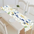thumbnail image 1 of EREHome watercolor dandelion cornflower delicate flower table runner table cloth tea table cloth 14x72 Inch, 1 of 1