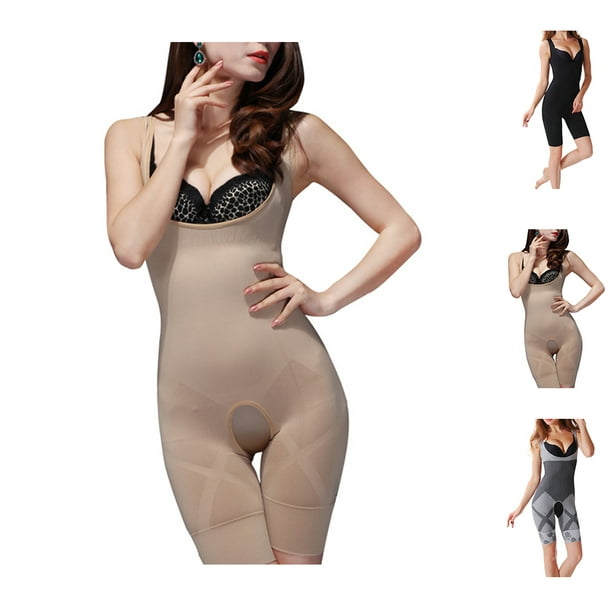babydream1 Women Open Crotch Postpartum Shapewear Butt Lift Body Shaper  Slimming Bodysuit