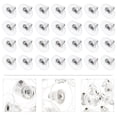 thumbnail image 3 of 100Pcs Backs for Studs Earring Backings Earring Safety Backs Backs For Studs, 3 of 9