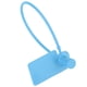 thumbnail image 5 of 100 unidades de etiquetas desechables para cables, coloridas, para identificación, con lazos, antirrobo y con cierre automático (azul), 5 of 11