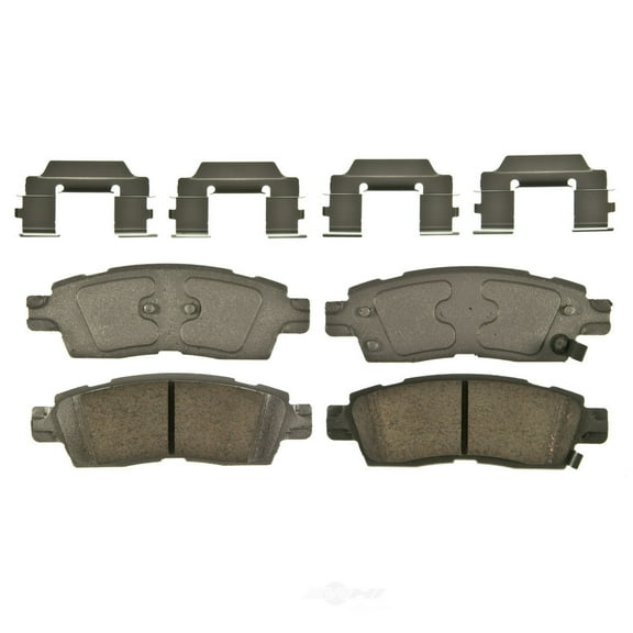 Disc Brake Pad Set Fits select: 2011 CHEVROLET TRAVERSE, 2011 GMC ACADIA