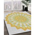 thumbnail image 2 of Ahgly Company Indoor Rectangle Patterned Copper Green Novelty Area Rugs, 8' x 12', 2 of 6