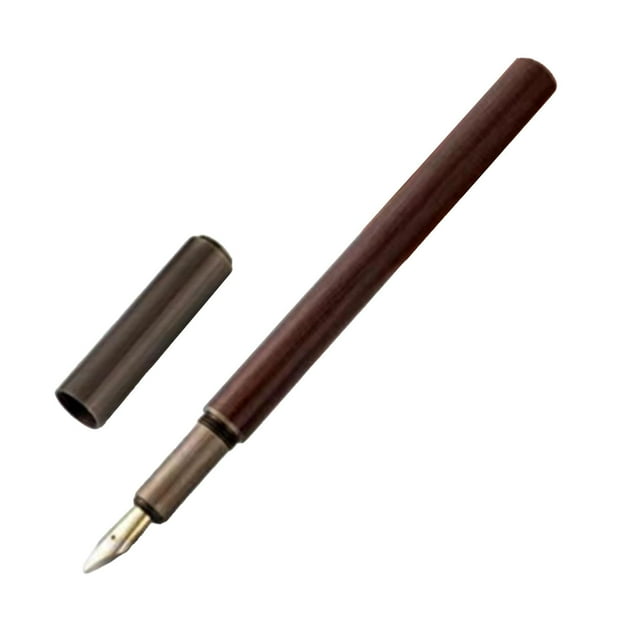 Bolígrafo Retro portátil Hugo Mini Pluma estilográfica caligrafía Rojo