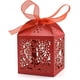 thumbnail image 1 of Paquete de 100 bolsas de caramelos con forma de corazón cortado con láser para bodas   JM, 1 of 5