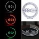 thumbnail image 3 of Reloj de pared LED Luminoso digital 3D silencioso yuxing con alarma y Calendario blanco, 3 of 5