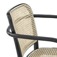 thumbnail image 6 of Modway Winona 18.5" Wood & Rattan Dining Chair in Black & Natural, 6 of 9