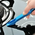 thumbnail image 3 of 2 in 1 Small Brush and Dustpan Multipurpose Cleaning Tool for Window Door Groove Corner Keyboard Detachable Blue, 3 of 5