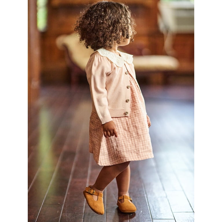 Modern Moments Eyelet Collar Cardigan, Newborn-24M photo 7