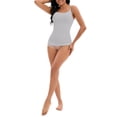 thumbnail image 2 of REFINED ATTIRE Women's Tank Top Adjustable Straps Tummy Control No Trace Shapwear Camisoles XS Light Gray, 2 of 4