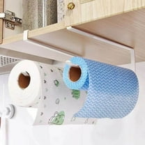 Paper Towel Hanging Rack Stainless Steel Kitchen Roll Storage Suitable For Cabinet Lower Door (Paper Rack) Stor Tools