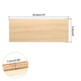 thumbnail image 2 of Uxcell Hanging Wood Sign with String, 10"x4" Rectangle Wooden Blank Wood Plaque for Painting, Writing, Door Hanger,10pcs, 2 of 4