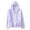Purple, variant on Summer Cycling Jacket Women Reflective Waterproof Anti UV UPF40 Quick Dry Jacket Zipper Sun Protection Clothing Coat Running Bicycle Fishing Hiking Lightweight Windbreaker Jacket