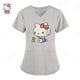 thumbnail image 3 of Uniformes médicos de Hello Kitty para mujer, camisetas de enfermera con estampado de dibujos animados de Hello Kitty, uniforme de novio para mascotas, ropa de cuidado de manga corta, 3 of 5