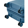 thumbnail image 3 of Travelers Club Lucian 22-inch Expandable Polypropylene Hard Side Carry-on with 8 Wheels, Bluesteel, 3 of 8