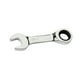 thumbnail image 2 of Btafrte Llave trinquete rechoncha CR-V Llave trinquete métrica acero Herramienta reparación automóviles (19 mm), 2 of 8