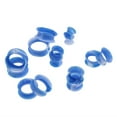 thumbnail image 3 of EHJRE 7 Pairs Flexible Silicone Ear Gauges Thin Soft Tunnels Colors 1, 3 of 9