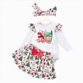 thumbnail image 4 of zuwimk Newborn Baby Girl Fall Outfit Set Romper Pants Infant Clothes Letter Print Long Sleeve Ribbed Jumpsuit Bodysuit Clothing(3-6 Months,Silver), 4 of 4