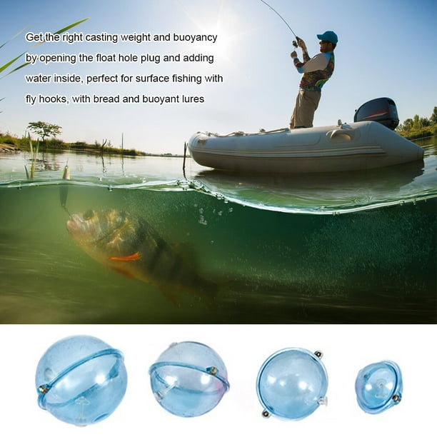Pack of 5 Fishing Buoyancy Water Plastic Ball Portable Sea Round