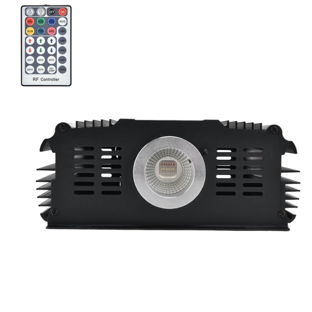 Luz de fibra óptica, 45 W LED RGB + W Lámpara de fibra óptica para decoración de interiores, confiable y duradera
