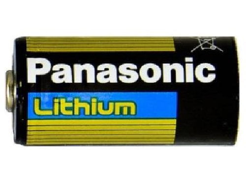 4 x Panasonic CR123A 3 Volt Lithium Batteries (CR17345)