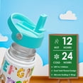 thumbnail image 3 of Botella SANDJEST Kids Water con tapa aislante de 350 ml, 3 of 7