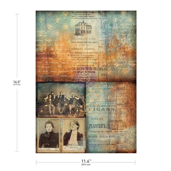 Finnabair A3 Decoupage 11.7"x16.5"-Chestnut Street