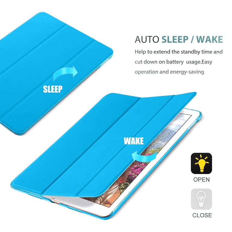 DuraSafe Trifold Ultra Slim Smart Cover Con Parte Trasera Transl Cida 703912