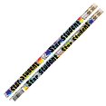 thumbnail image 1 of Musgrave® Star Student Motivational Pencils, #2 Lead, 12 Pack, 1 of 1