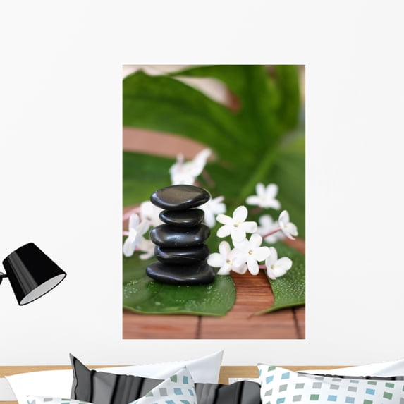 Quiet Serenitee Wall Mural by Wallmonkeys Peel and Stick Graphic (36 in H x 24 in W) WM148254