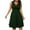 Green dresses for women 2025, variant on ZZwxWA Womens Dresses Empire Waist Casual Pocket Swing Plus Size Tank Midi Dresses Sleeveless V-Neck Solid Knee-Length Summer Dress Purple XL