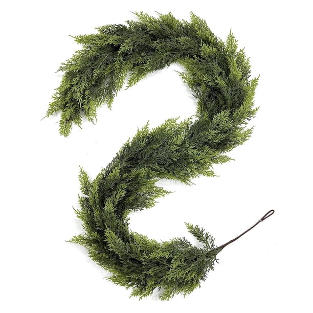 Soft Rubber Christmas Rattan Christmas Pines Needle Door Hanging