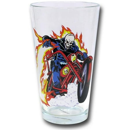 

Ghost Rider glasspintghstriderdemclr Demon Cycle Clear Pint Glass