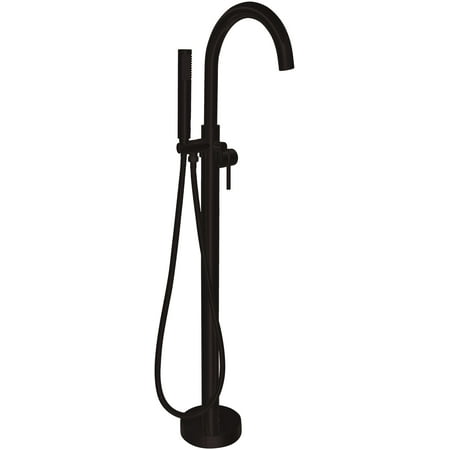 Anzzi FS-AZ0047ORB Kros Series Freestanding Bathtub Faucet in Oil Rubbed Bronze
