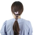 thumbnail image 2 of 1 Pc Fashion Butterfly Telephone Wire Hair Bands for Women 3.94"x2.17" Purple, 2 of 5