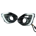 thumbnail image 4 of Para 2016-2019 Luz LED de Circulación Diurna DRL Luz de Señal de Lámpara Antiniebla Accesorios para Automóvil, + Amarillo, 4 of 7