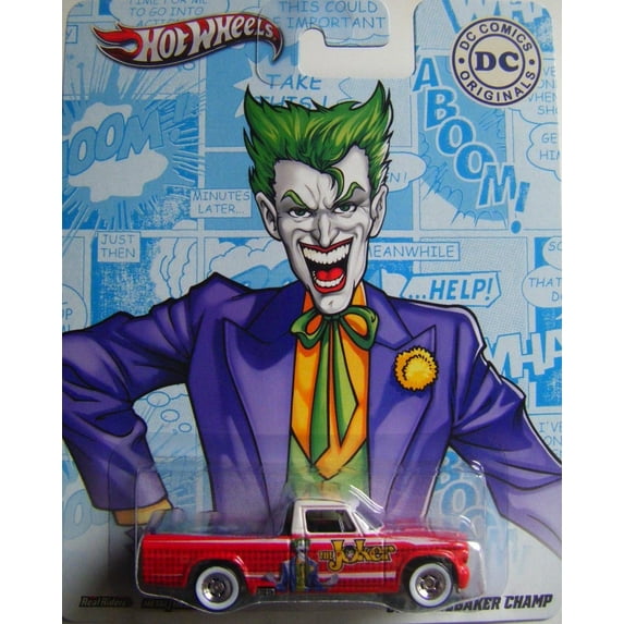 Hot Wheels DC Joker '63 Studebaker Champ Comics Originals Real Riders