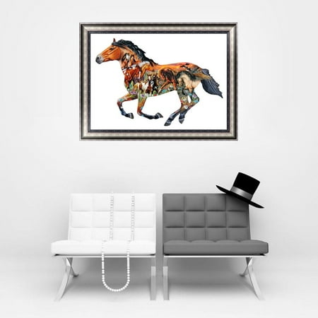 Fancyy Horse Pattern 5d Diamond Painting Diy Embroidery Cross Sch Fancyy Horse Pattern 5d Diamond Painting Diy Embroidery Cross Sch Home Decor 563 Image