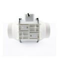thumbnail image 3 of 3/4inch Exhaust Fans Silent Inline Pipe Duct Fan Air Extractor Ventilating Blower Kitchen Toilet Wall Booster Clean Ventilator ,Fast Wind Speed, 3 of 5