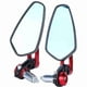 thumbnail image 2 of Ajuste De 360 ​​grados Espejo De Vidrio óptico Transparente Diseño Elegante Espejos Retrovisores Vidrio Premium Material De aleación De Aluminio Ajuste Universal Para, 2 of 7