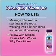 Afro Unicorn Magical Tresses Never a Knot Detangling Shampoo 12 oz, All Hair Types, Detangler, Kids