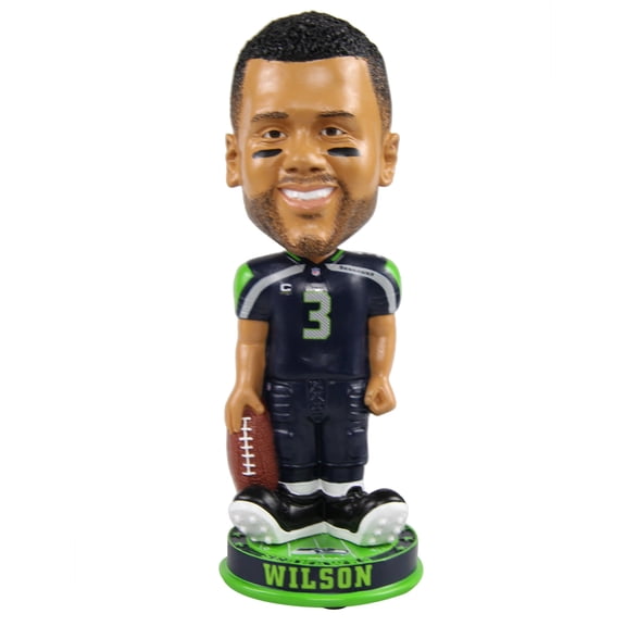 Russell Wilson Seattle Seahawks Knucklehead Big Head Bobblehead NFL