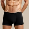 thumbnail image 2 of Men's Underwear Briefs Solid Color Breathable Mid Rise Shorts Underpants, 2 of 4